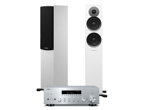 Yamaha R-N600A med Dynaudio Emit 30