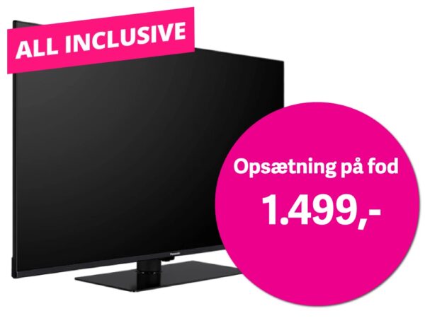 All inclusive - med opsætning på fod