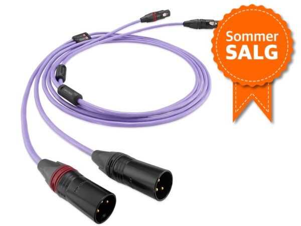 Nordöst Purple Flare 3 - XLR-XLR - 1 m.